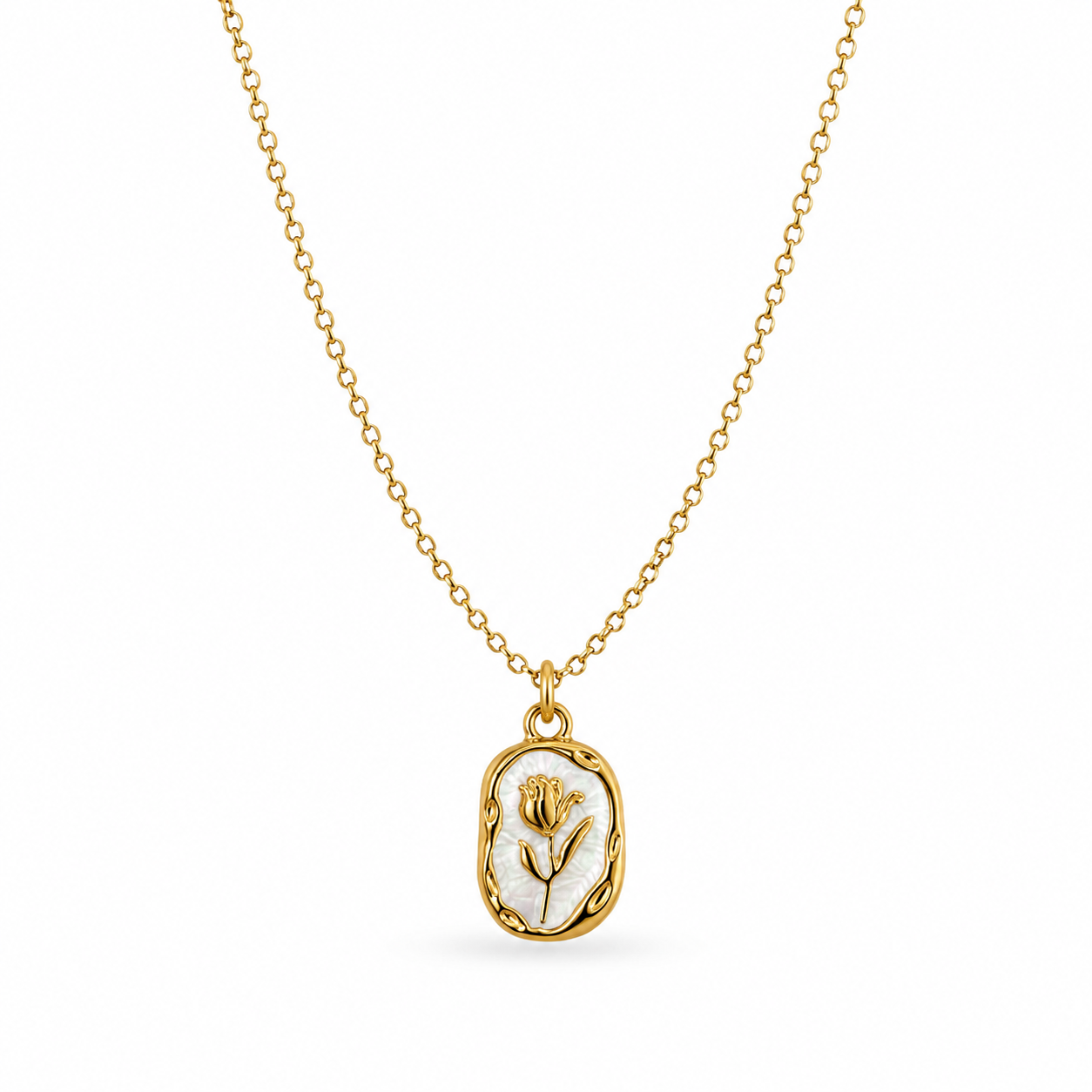 GOLDEN TULIP NECKLACE