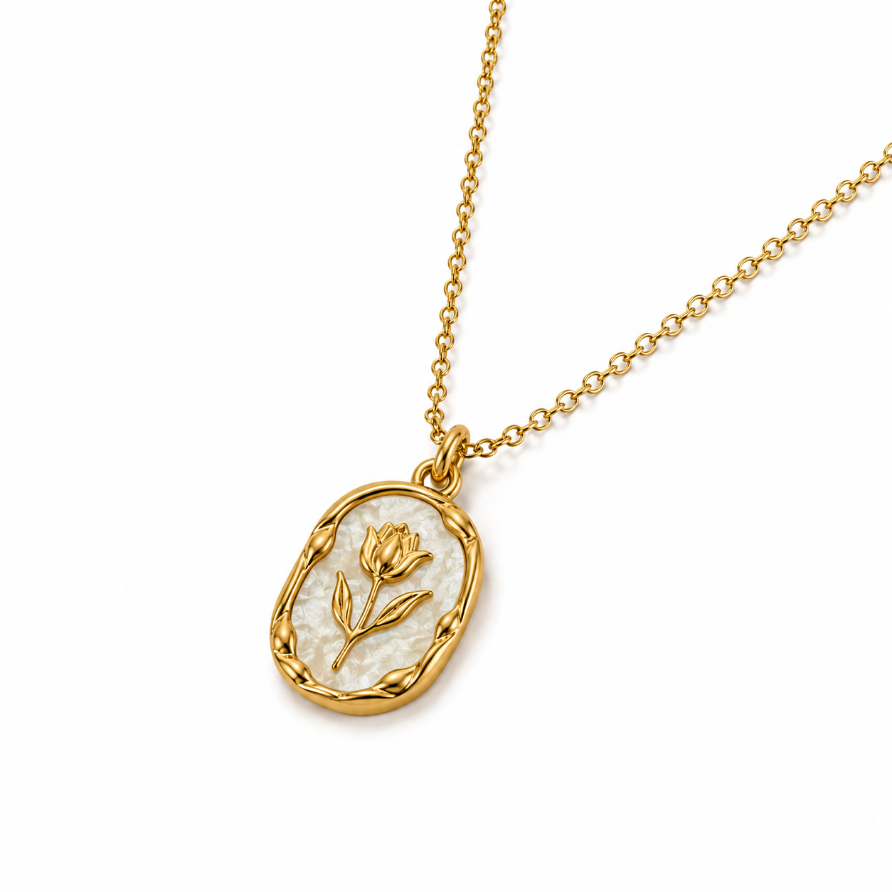 GOLDEN TULIP NECKLACE